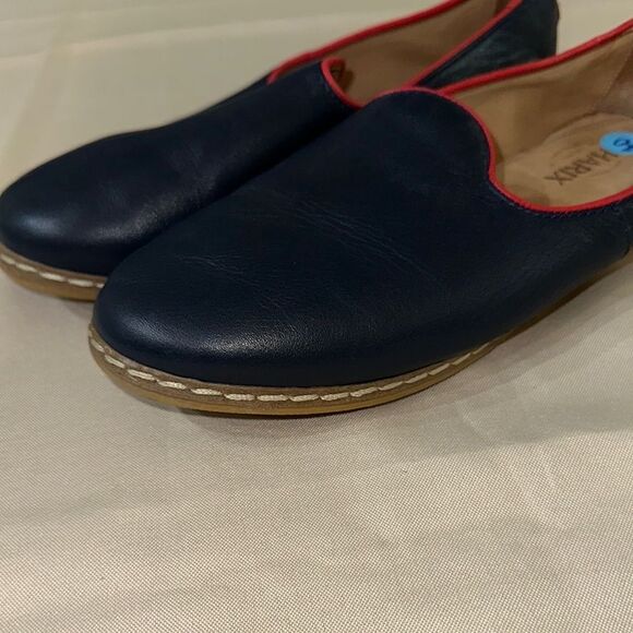 CHARIX Navy/Red Slip-On Loafers Size 40 - Picture 10 of 10